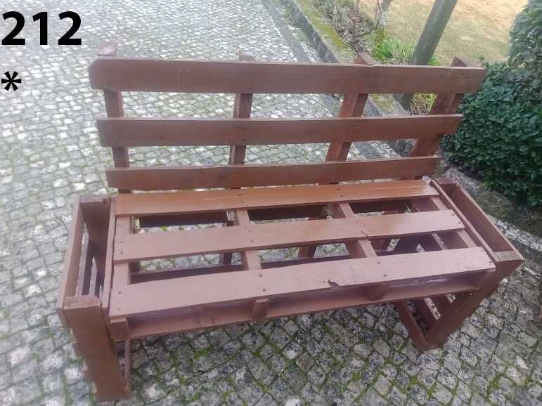 Bric de jardim Banco  paletes eco reutilizada