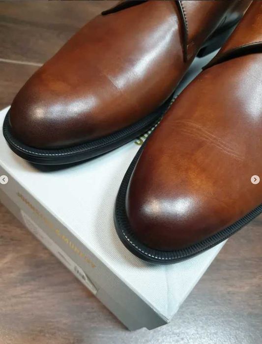черевики Johnston & Murphy Flynch Monk Strap оригінал 45