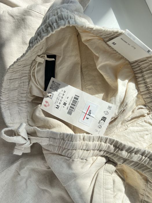 Льняні штани Zara