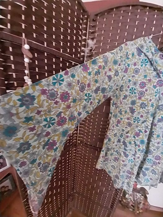 Tunica boho com flores