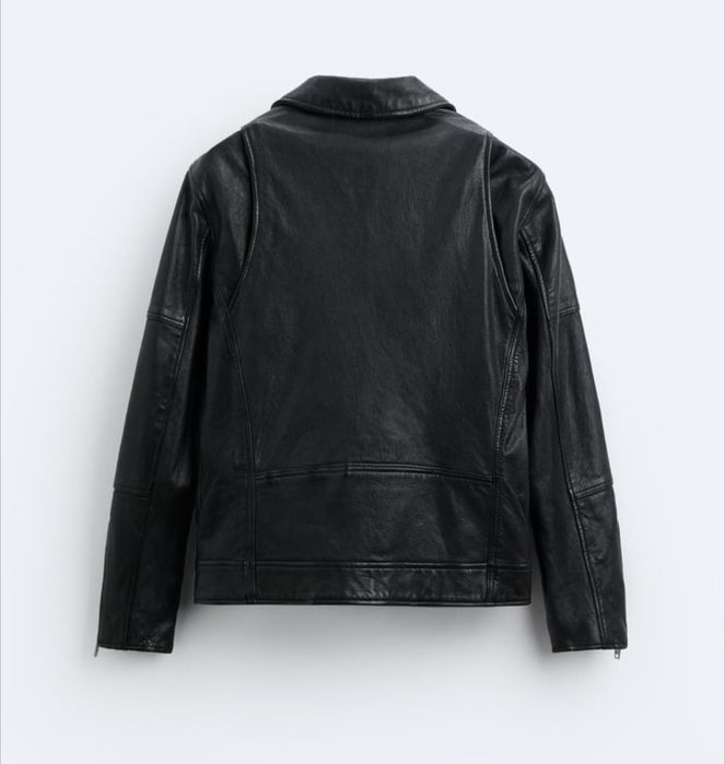 Шкіряна куртка ZARA