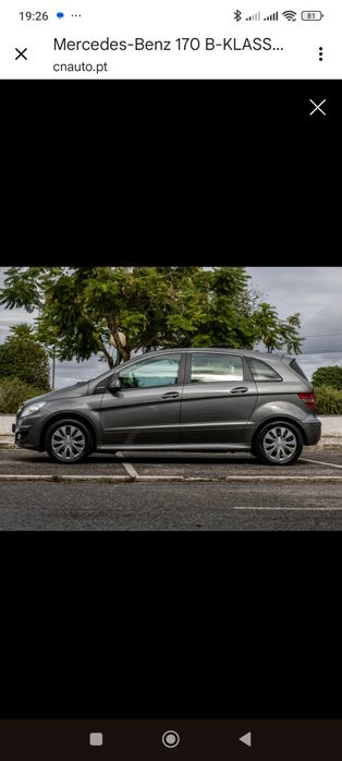 Mercedes 170 B-classe NGT