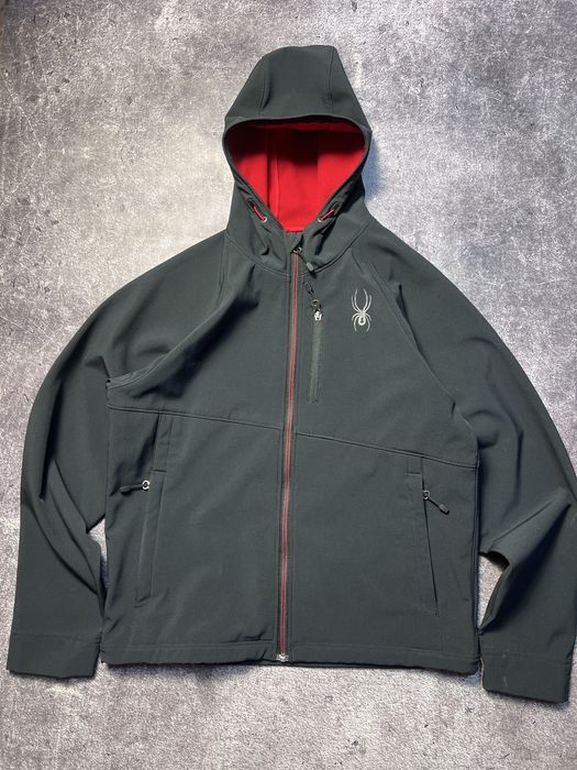 Soft shell jacket Spyder big logo  Не промокає
