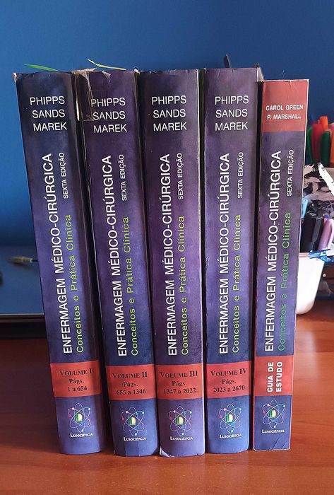 Conjunto de Livros Enfermagem Médico-Cirúrgica