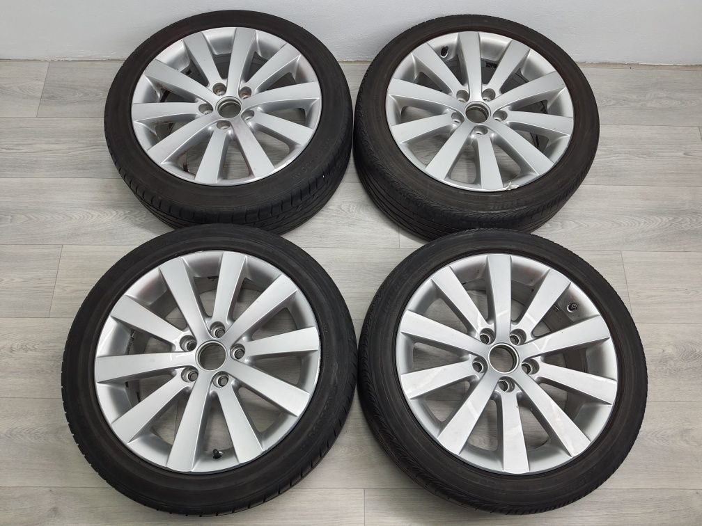 Диски р17 5/112 VW,Skoda,Seat,Audi з гумою Bridgestone 225/45/17: 70 ...