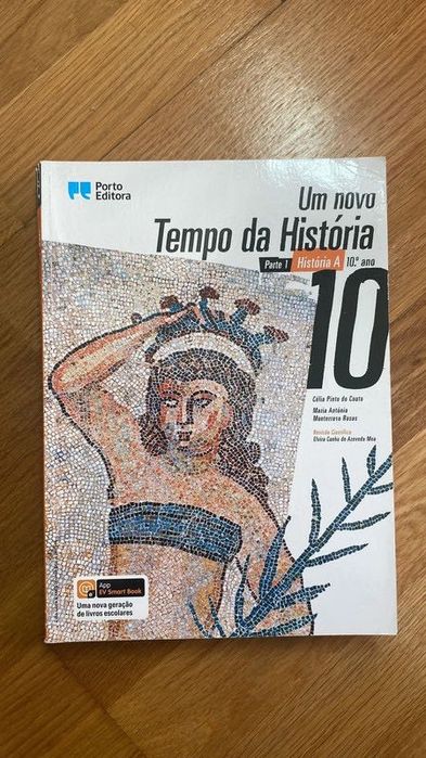 Trilogia de manuais escolares de história 10º ano + Caderno do Aluno
