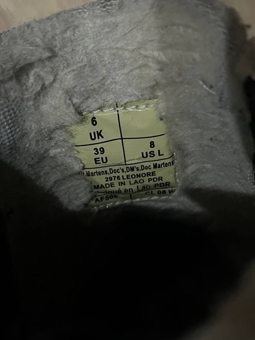 Ботинки зимние Dr. Martens кожаные челси 39