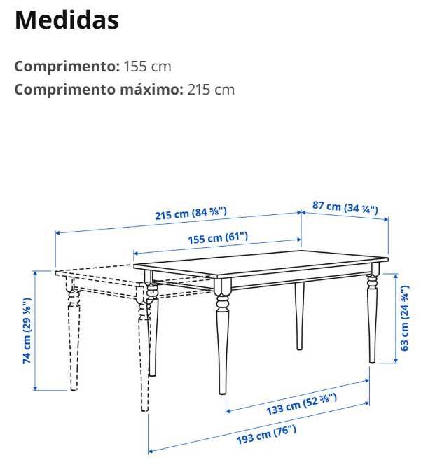 mesa jantar/ refeição