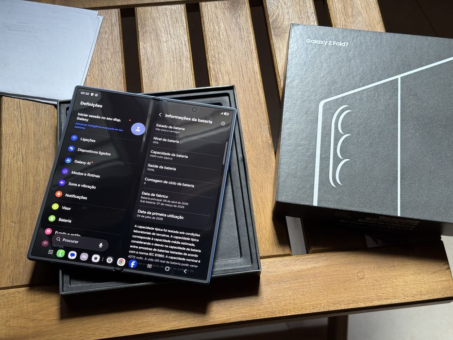 Galaxy Z Fold 7 512Gb NOVO Troca/retoma