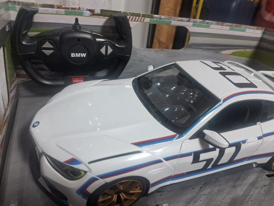 Іграшковий автомобіль на радіокеруванні BMW 3.0 CSL 1:14, Rastar