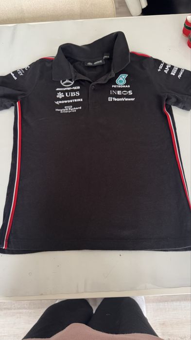 Polo menino criança Mercedes AMG original