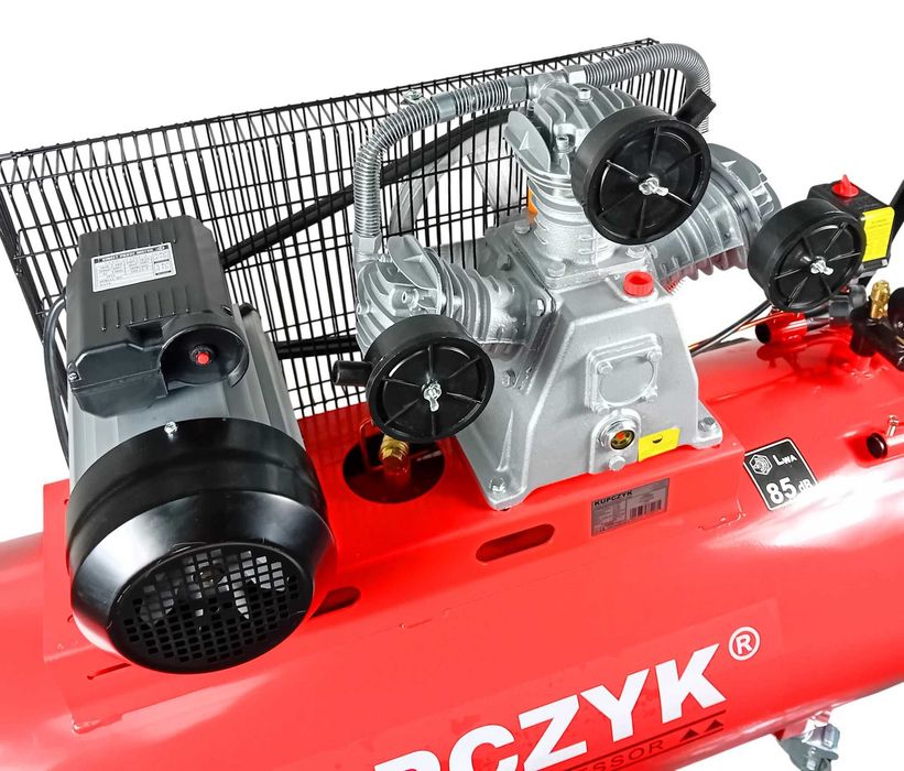 Kompresor Sprężarka 3 tłoki 200L KKT 500/200 Kupczyk Darmowa Dostawa