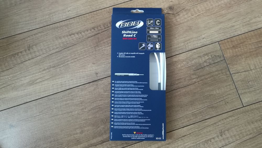 Zestaw linek przerzutkowych i pancerzy BBB do Campagnolo