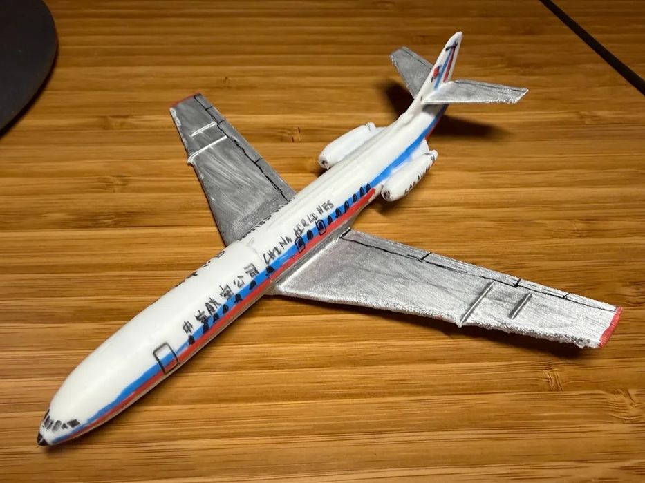 Avião Sud Aviation SE 210 Caravelle (Escala 1:200)
