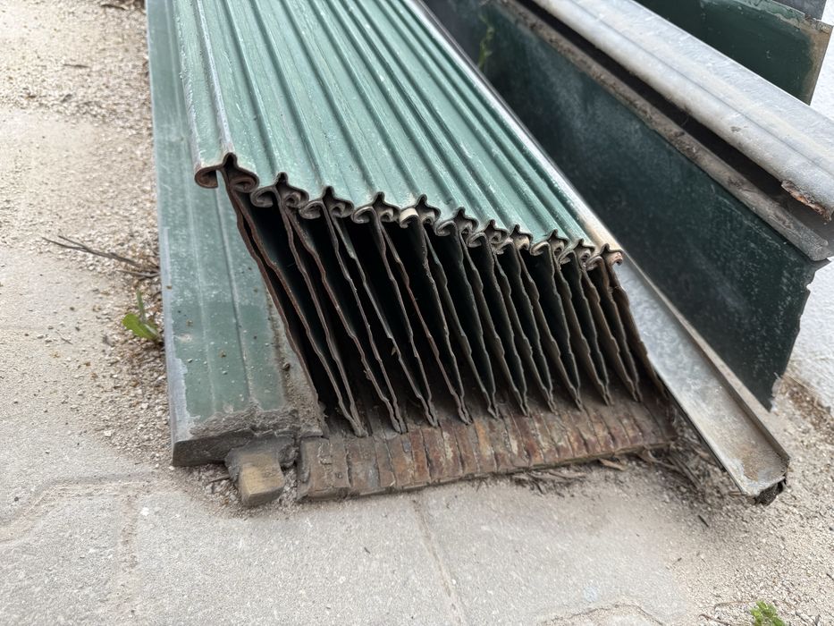 Portão Metálico Galvanizado 4,30m – Estrutura Reforçada