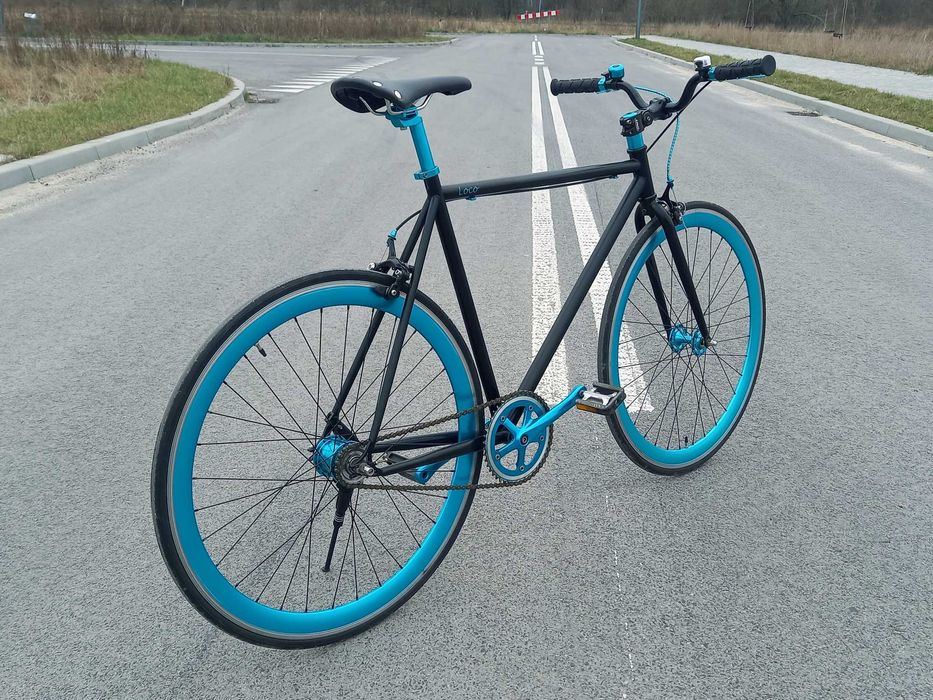LOCO rower miejski, idealny, DUOMATIC Kickshift
