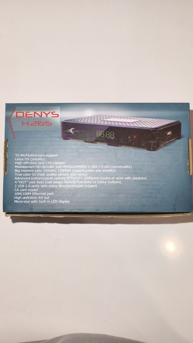 Супутниковий ресивер (тюнер) UCLAN DENYS H.265