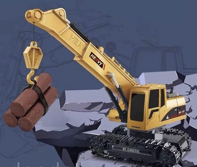 Іграшка підйомний кран на пульті игрушка подйомний кран на пульте