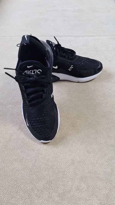 Nike sneakersy niskie unisex czarne rozmiar 38,5
