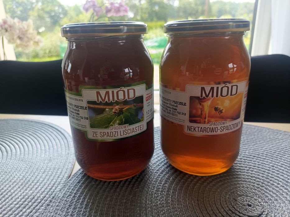 Sprzedam miody z własnej pasieki