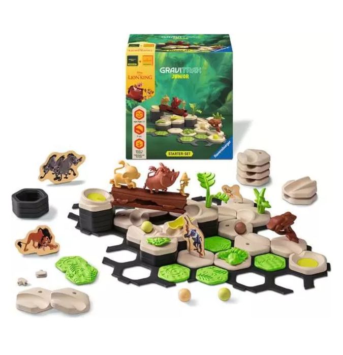 Ravensburger, GraviTrax Junior, Król Lew, zestaw startowy