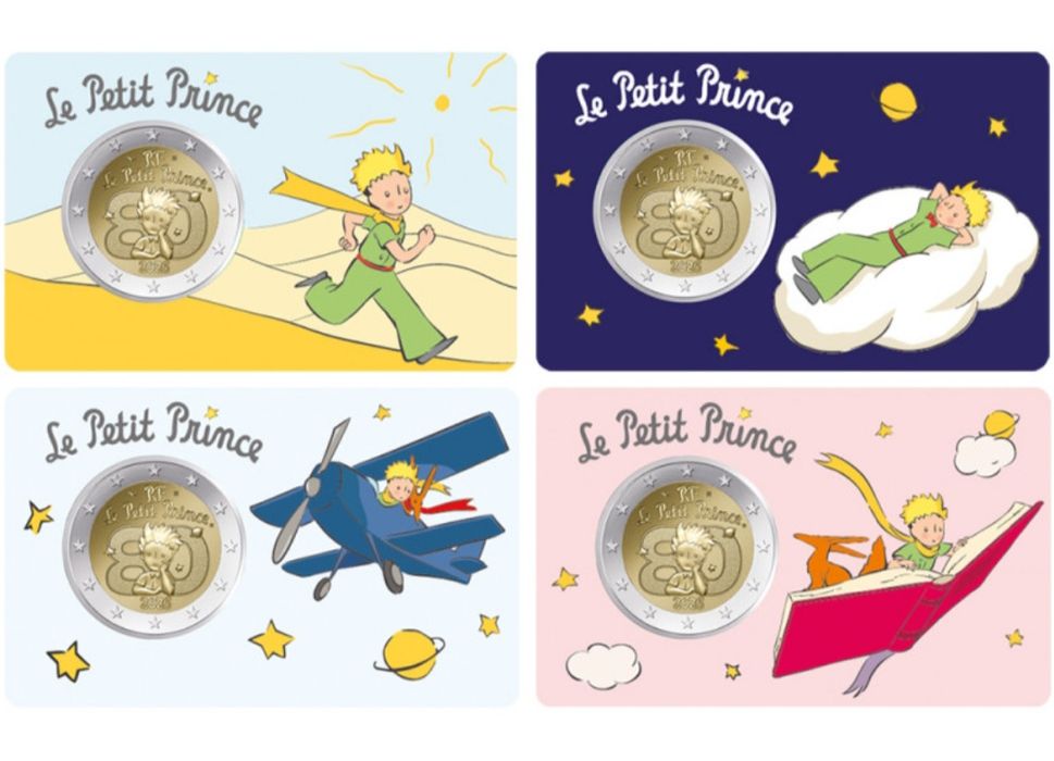 2 Euros França  2026 Coincart - O Pequeno Príncipe