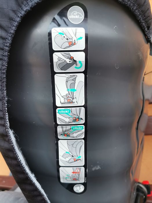 Fotelik samochodowy RENAULT 15-36kg Isofix stan bardzo dobry.