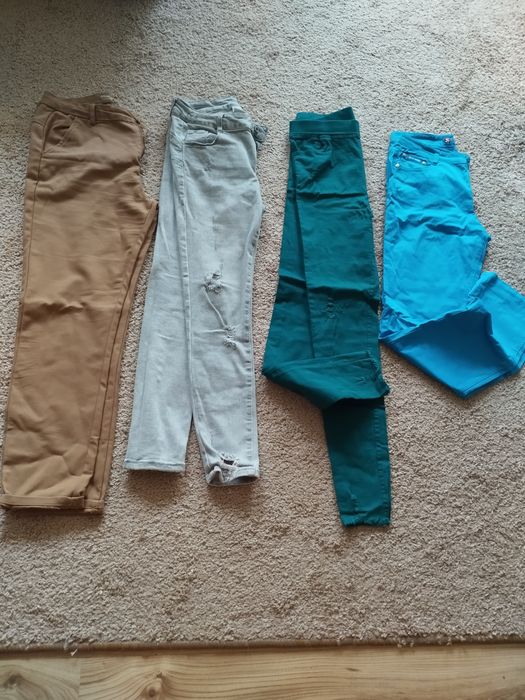 Damskie spodnie 9 par M/L/XL