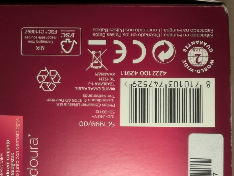 Depilator laserowy Philips Luma Advanced