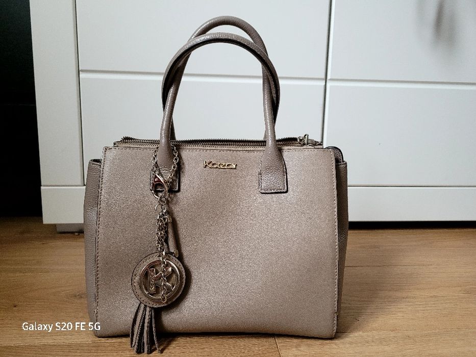 Torebka Kazar beżowa