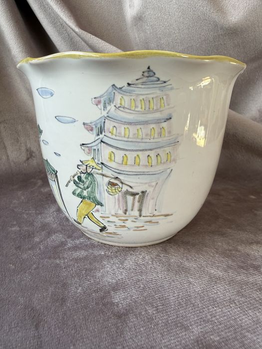 Doniczka porcelanowa vintage