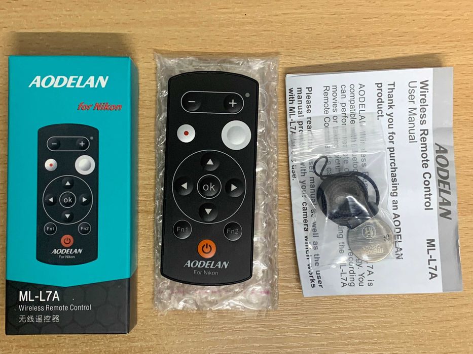 Пульт ML-L7A для Nikon Z50/Z30/Z6 II/Z7 II/Z fc/P1000/P950/B600/A1000