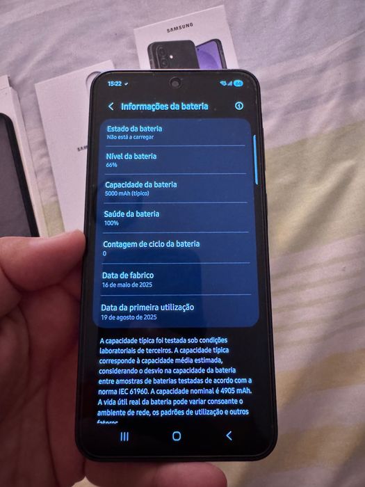 Telefone Samsung Galaxy A36 NOVO