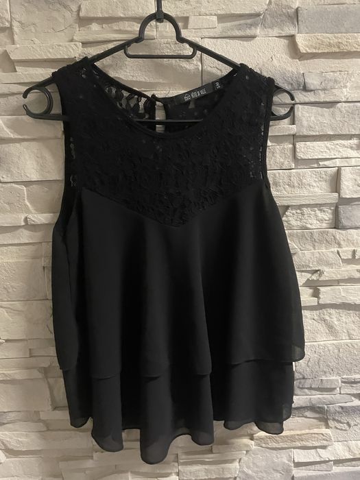 bluzka s/m czarna