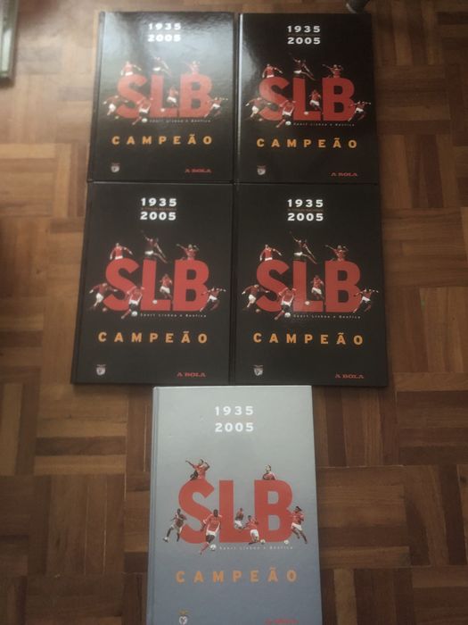 Livros Benfica Campeão