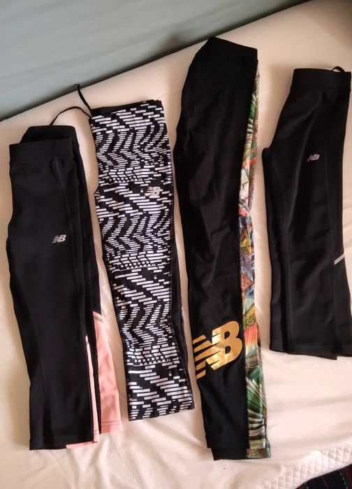 4 leggings desporto New Balance mulher Tamanho S