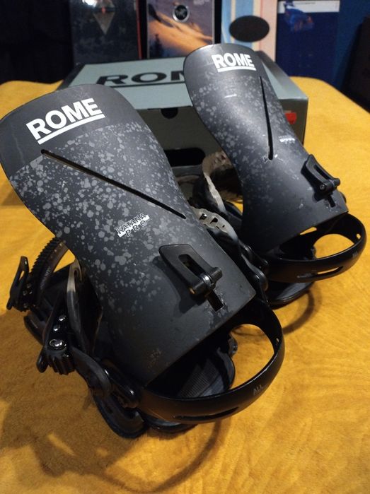 Prawie Nowe Wiązania Snowboardowe Rome Katana Pro L/XL, 43-47 eu.