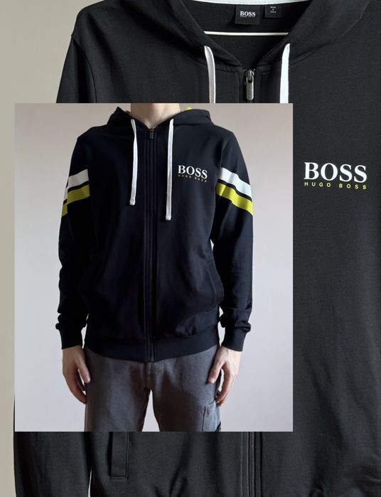 зіп худі кофта Hugo Boss