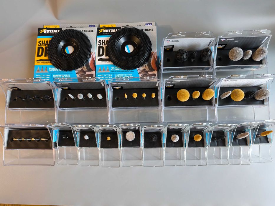 Формовочні диски, контурні чаші та бор-фрези Kutzall Extreme
