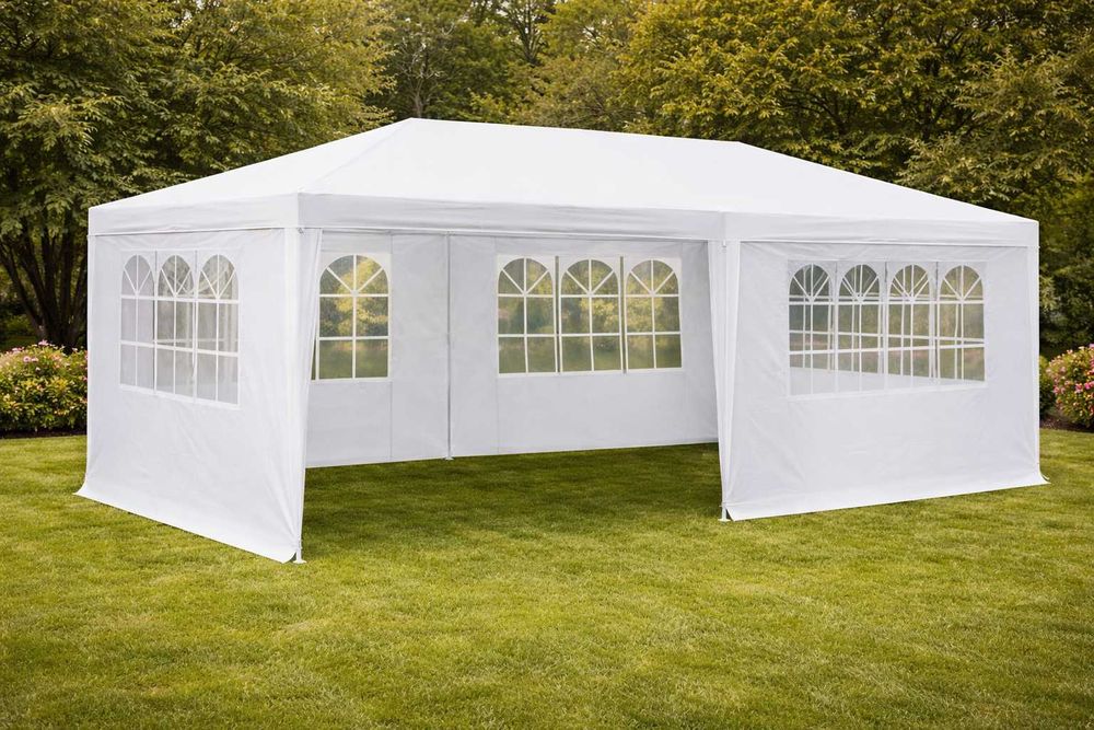 Promocja! Nowy Pawilon Ogrodowy Namiot Ogrodowy ogrodowy 3x6m 6 ścianek 230d