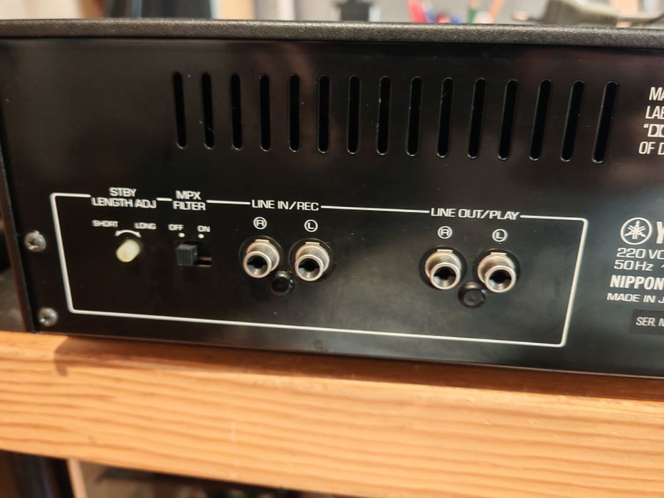 Gravador cassetes Yamaha K850
