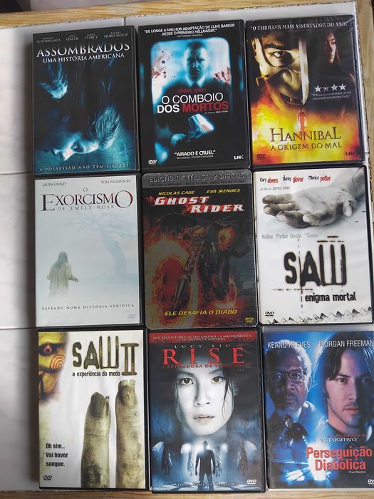 DVD's 54 filmes diversos
