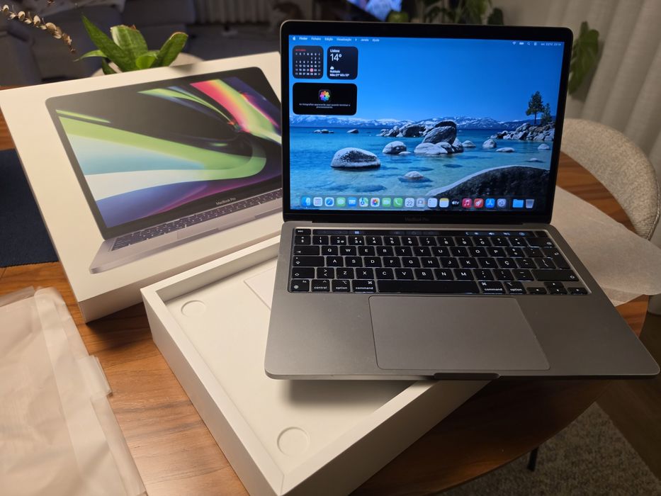 MacBook Pro M1 16GB 256GB c/ NOVO. Troca/retoma. Caixa, acessórios originais.