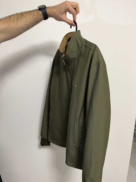 Tommy hilfiger чоловіча двостороння вітровка reversible