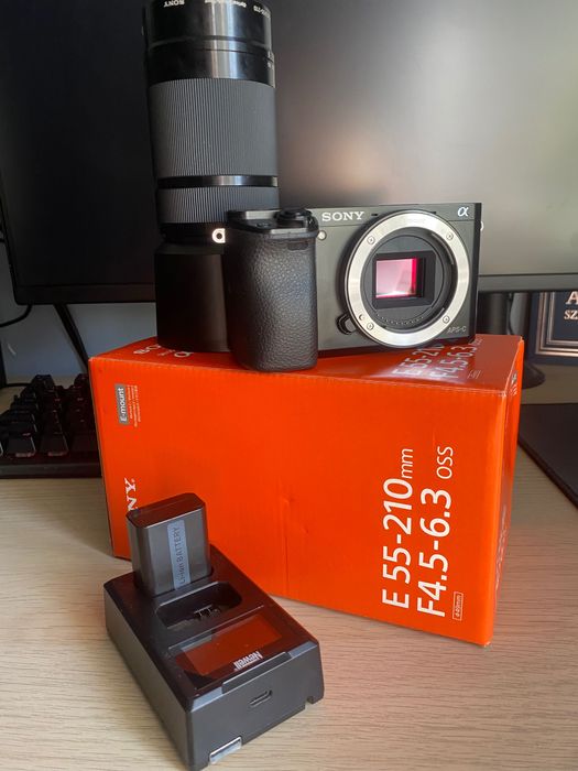 Sony a6000 + obiektyw sony e 55-210