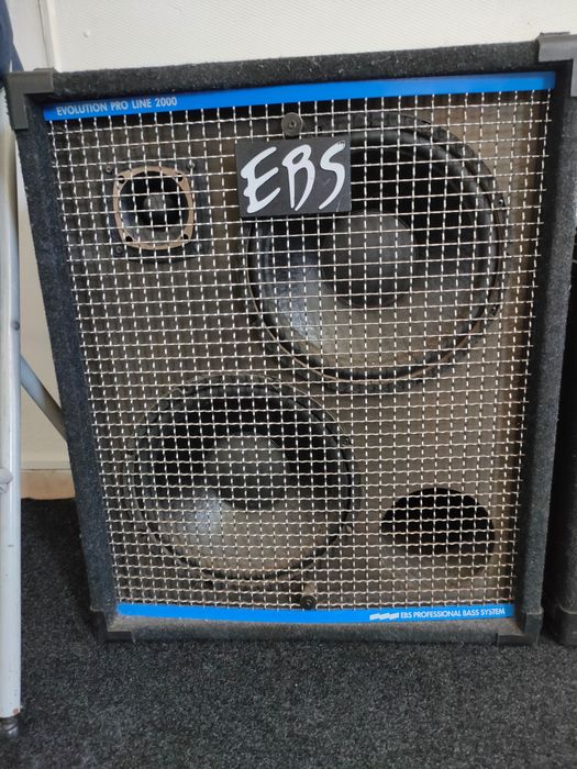 Colunas EBS Evolution Pro Line 2000 — 2x12 + 1x15 para Baixo