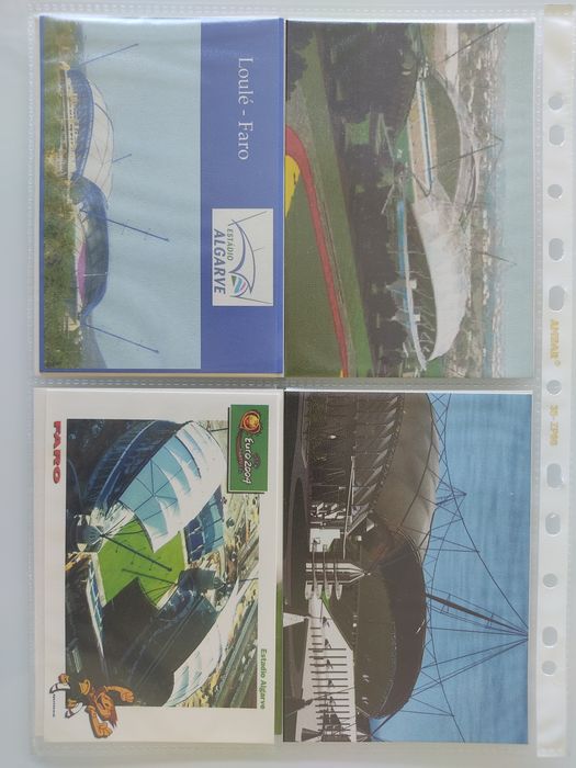 Postais do estádio do Algarve