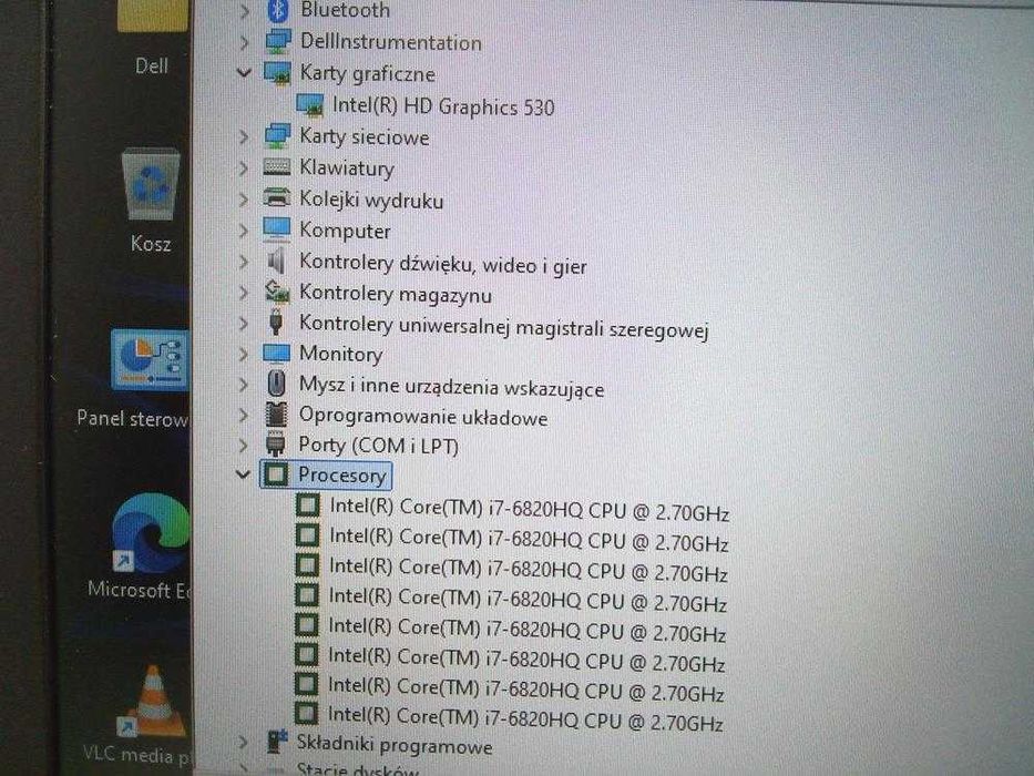 Laptop Do Internetu Dell 7710 i7 17,3 FHD IPS 16GB 256 SSD W11 GW FV