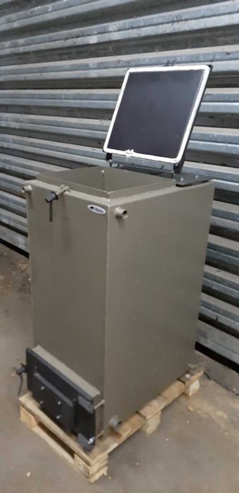 Твердотопливный шахтный котёл длительного горения Bizon FS Eko 10 квт