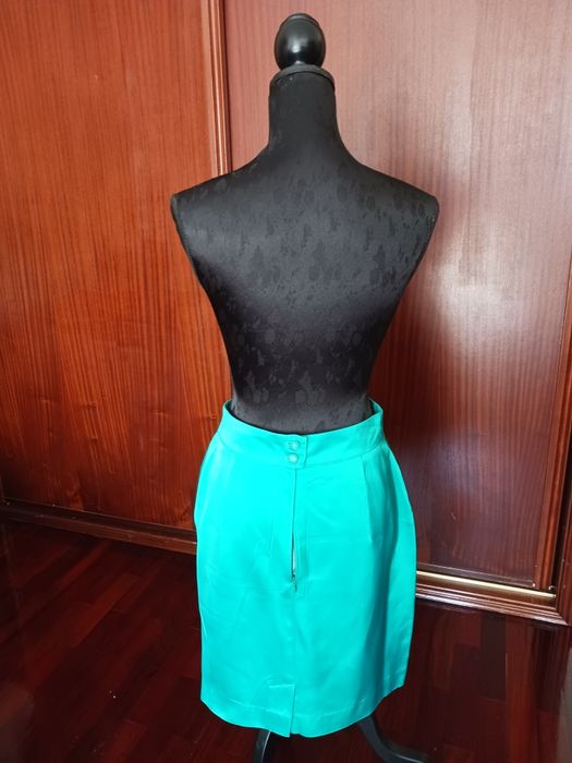 Saia Cetim Verde